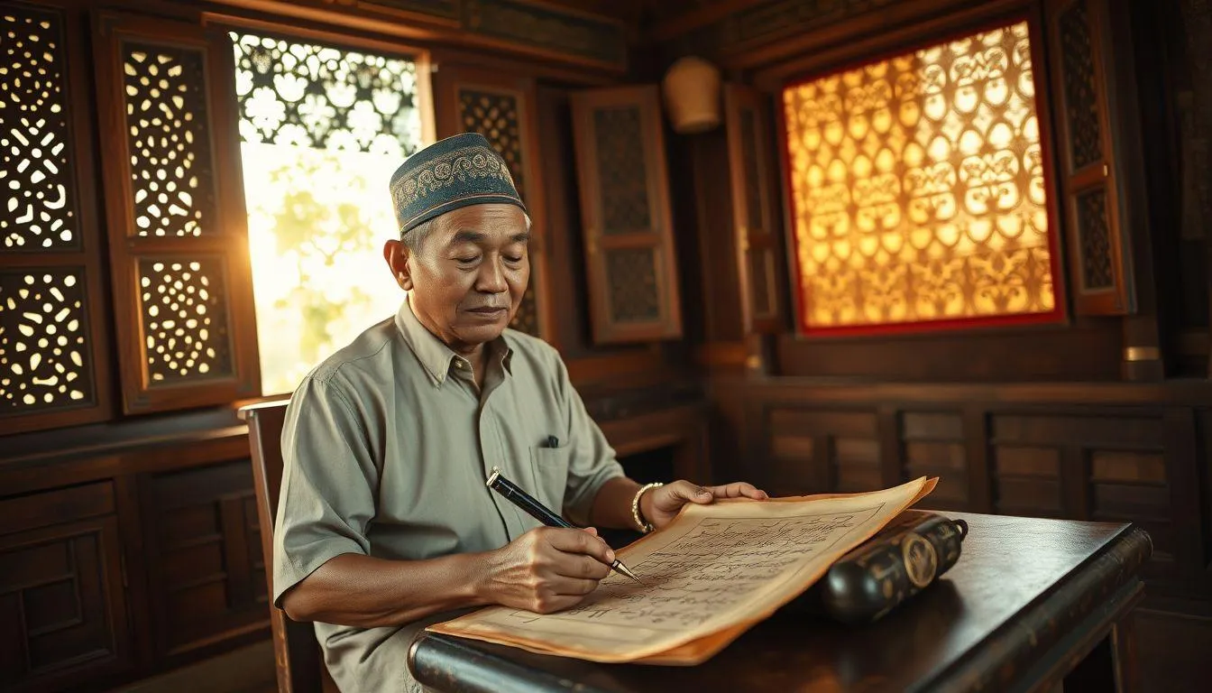 Jenis-jenis Caption Jawa Singkat Berdasarkan Tema (c) Ilustrasi AI