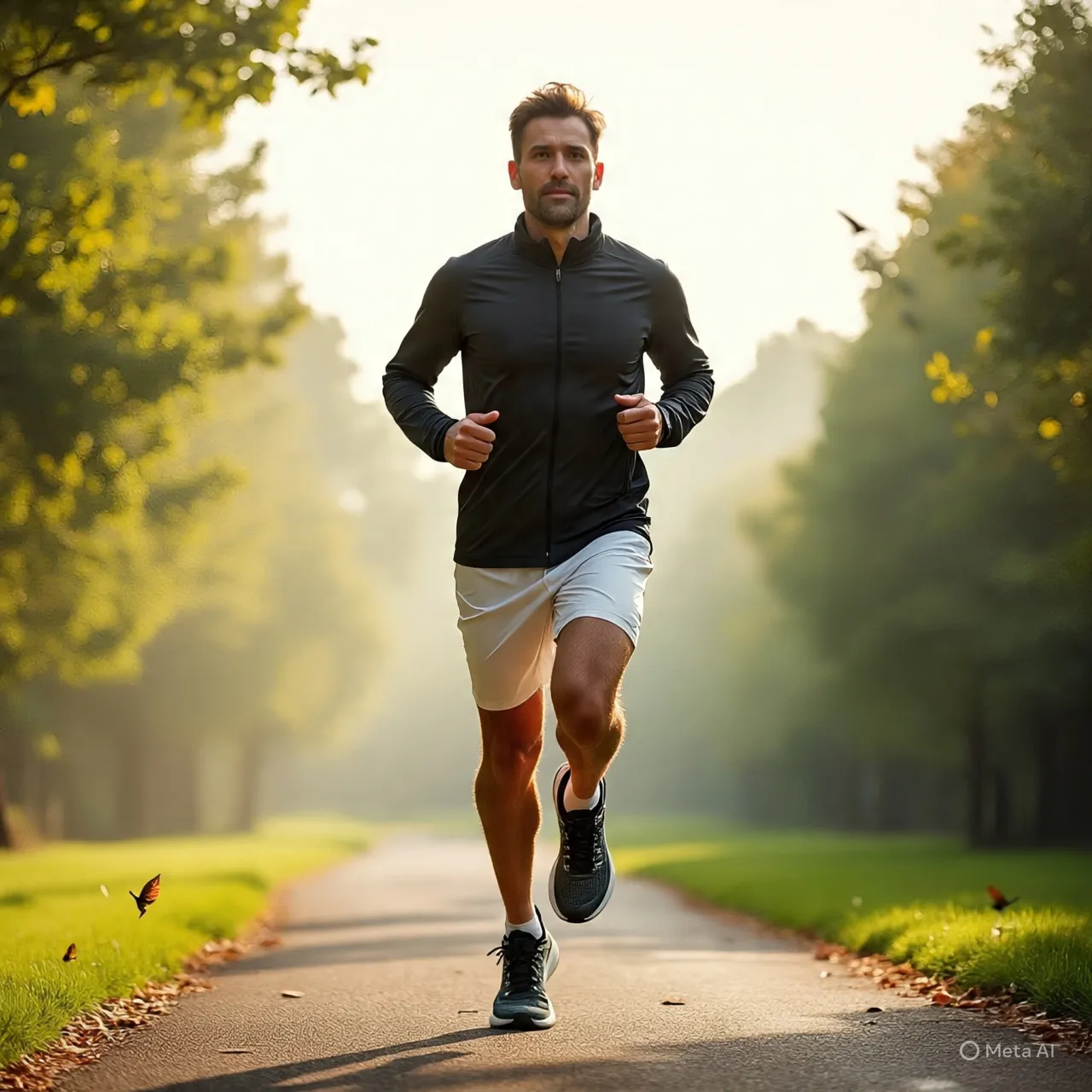 Pengertian dan Makna Caption Jogging Aesthetic (c) Ilustrasi AI
