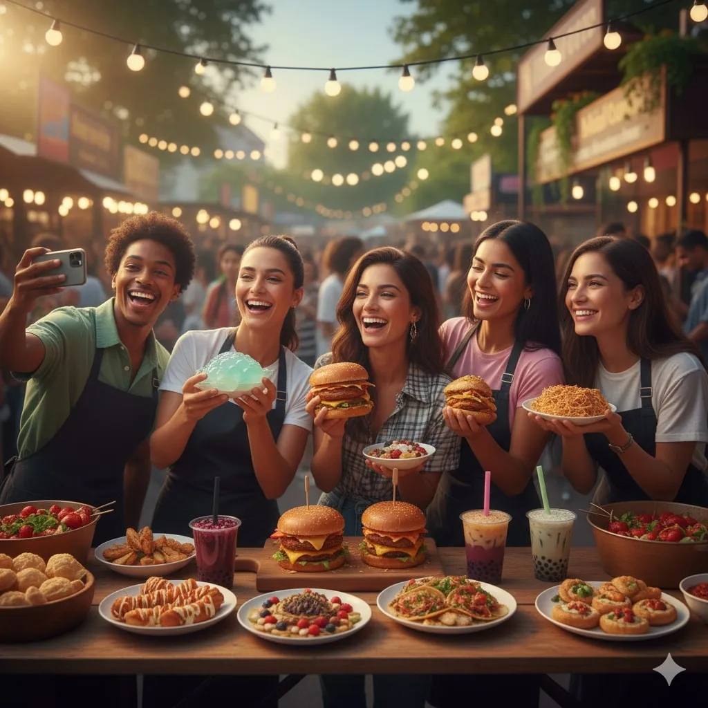 Pengertian dan Fungsi Caption Jualan Makanan (c) Ilustrasi AI