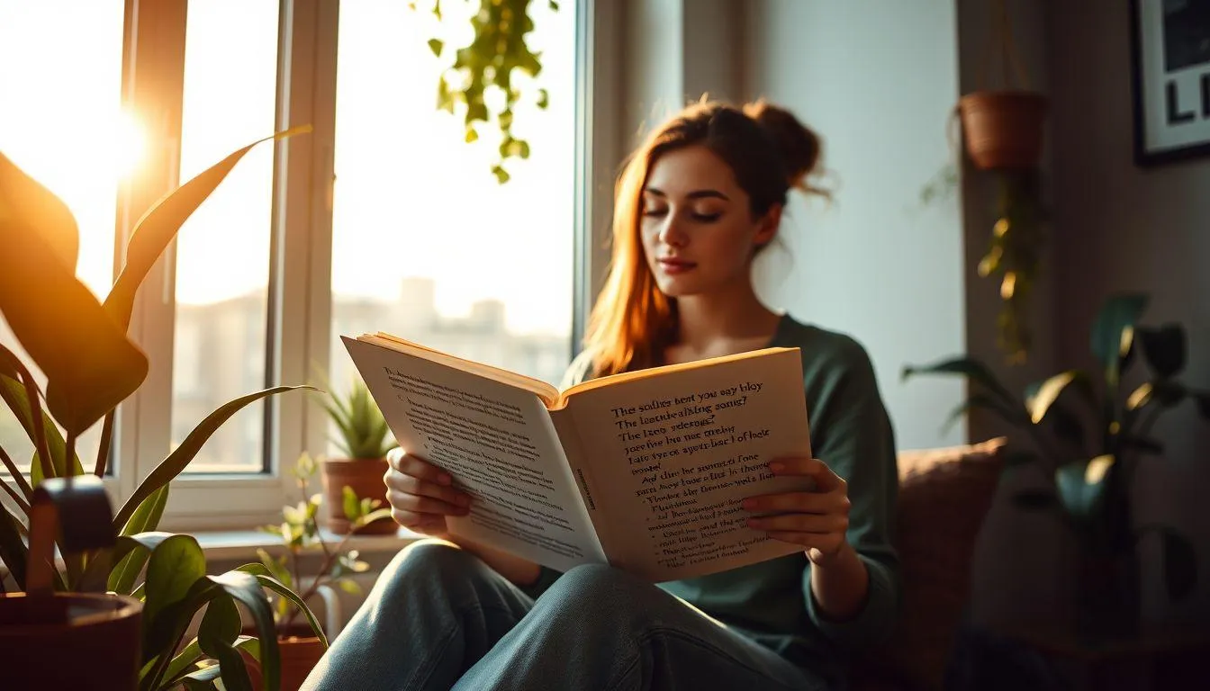 Manfaat Membaca dan Membagikan Caption Inspiratif (c) Ilustrasi AI