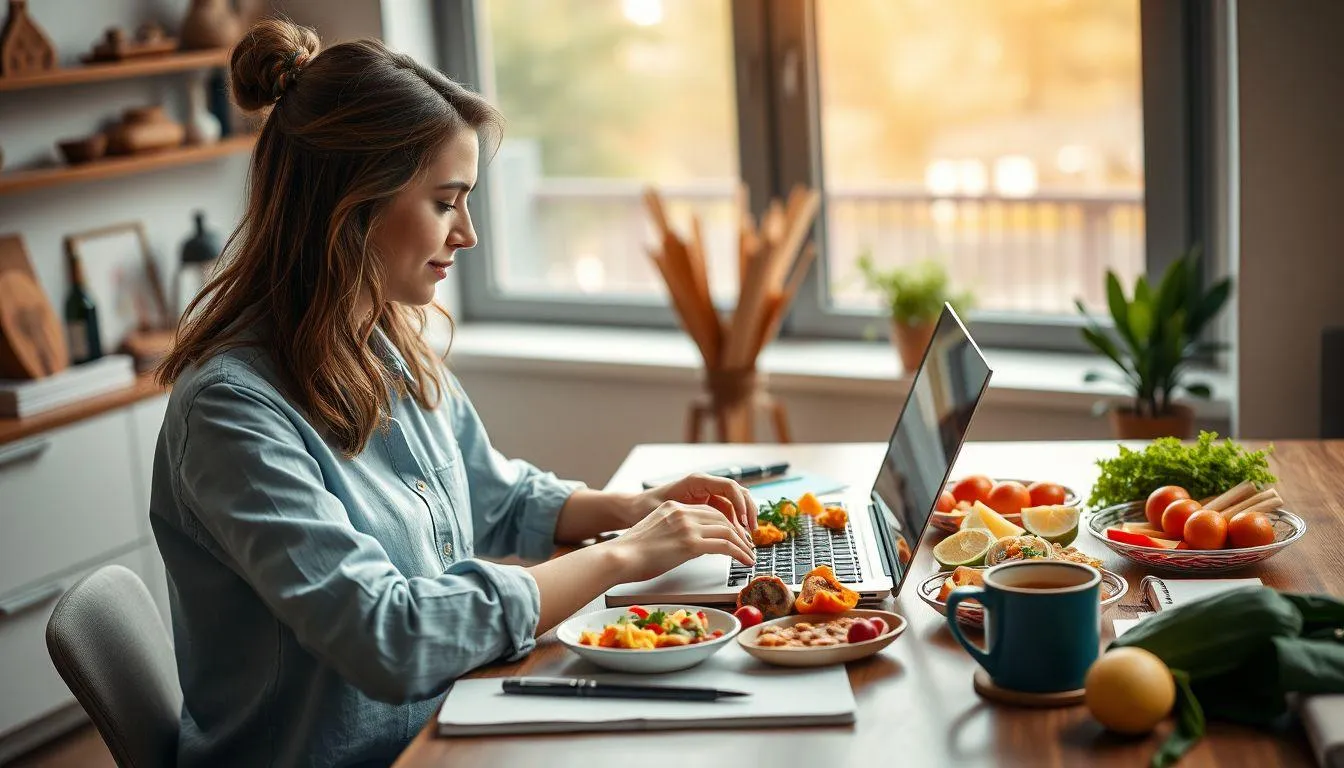 Tips Membuat Caption Kata Kata Makanan Lucu yang Efektif (c) Ilustrasi AI