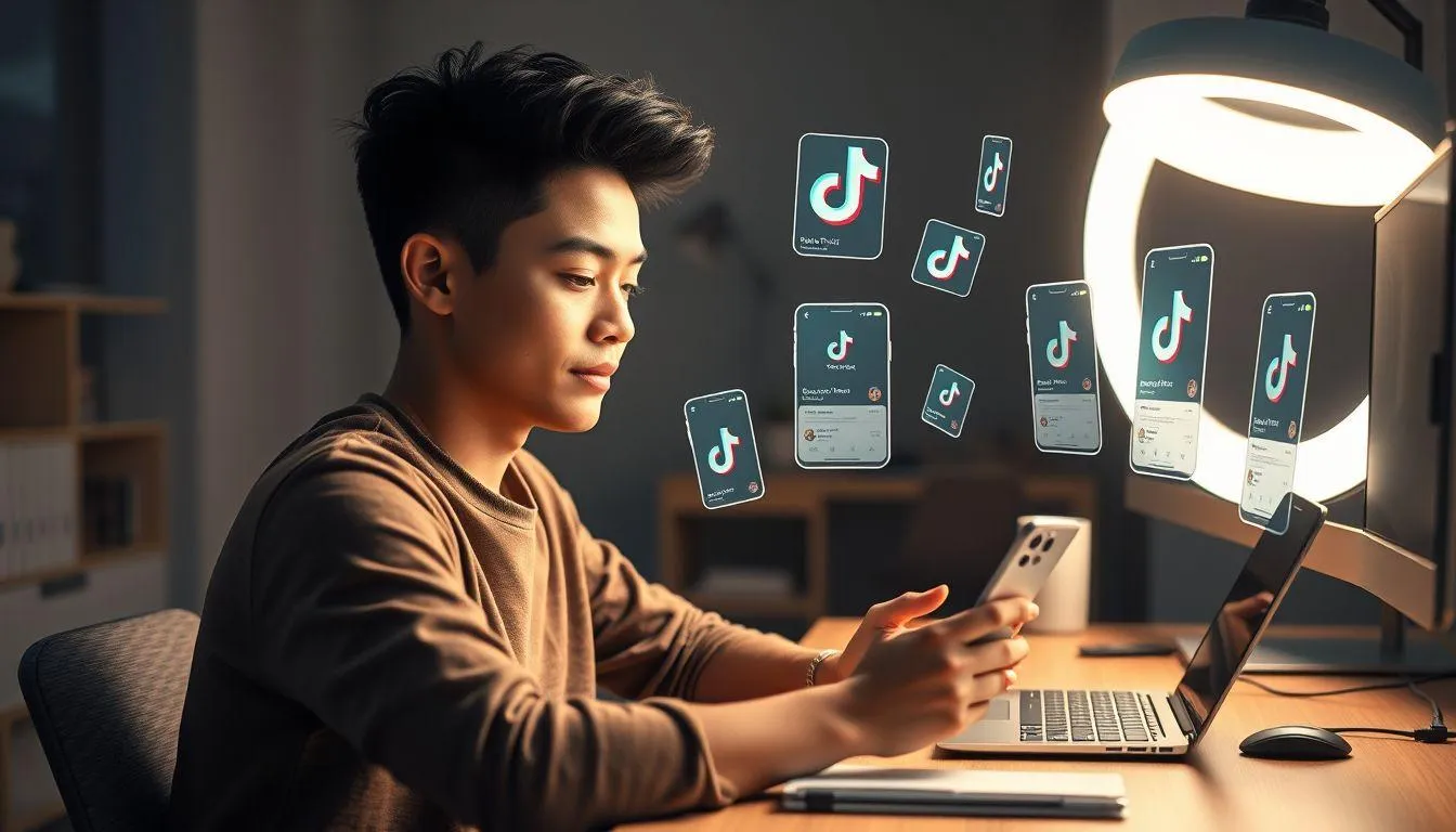 Teknik Penulisan Caption untuk Platform TikTok (c) Ilustrasi AI