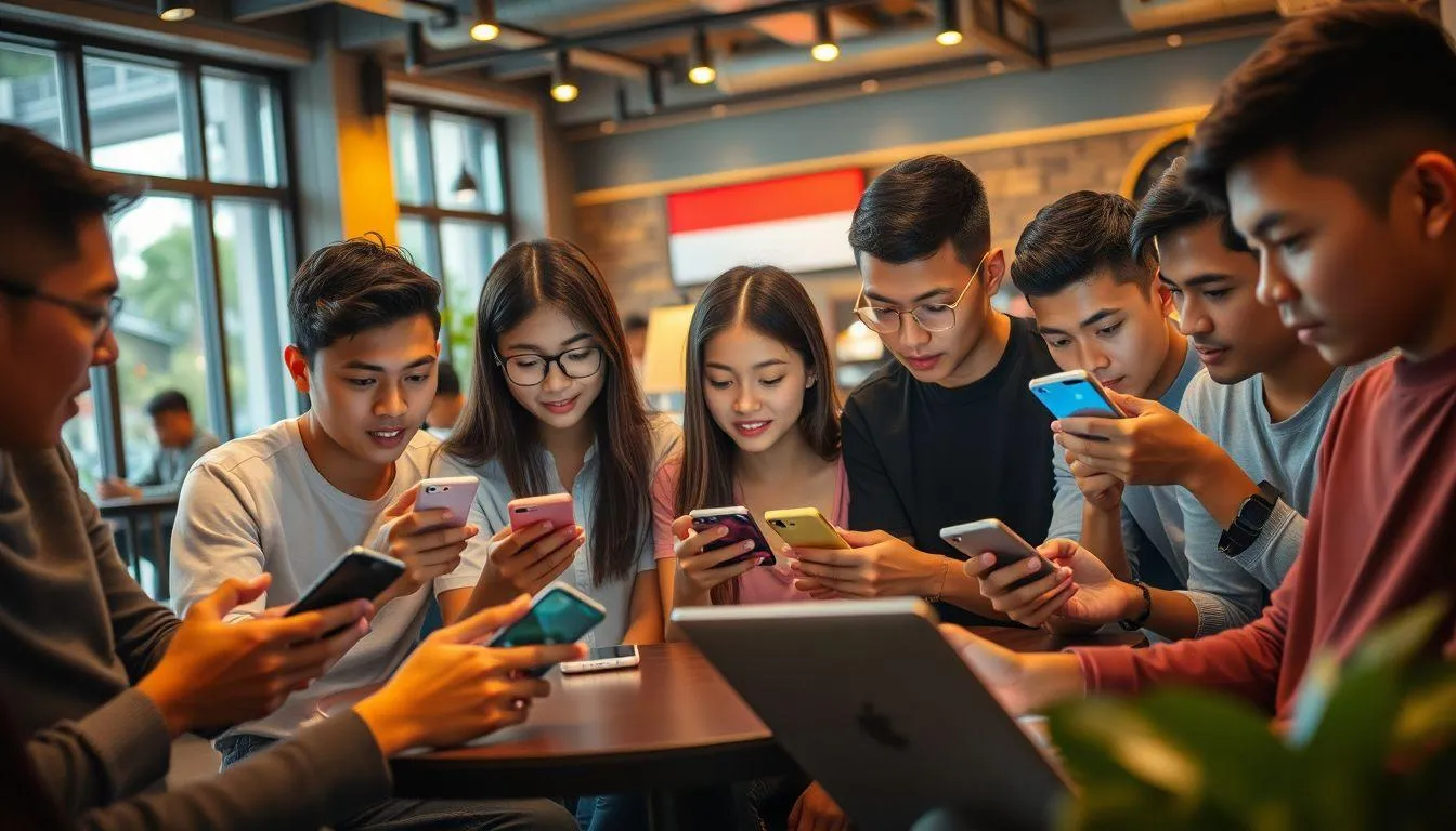 Peran Caption Kemerdekaan dalam Era Digital (c) Ilustrasi AI