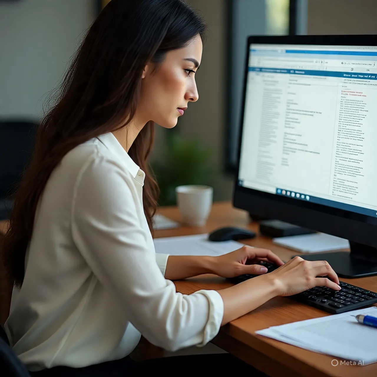 FAQ (Frequently Asked Questions) (c) Ilustrasi AI