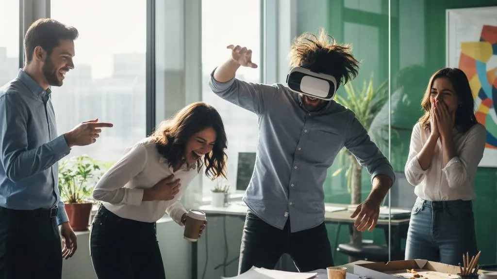 Jenis-Jenis Caption Kerja Lucu Berdasarkan Situasi (c) Ilustrasi AI