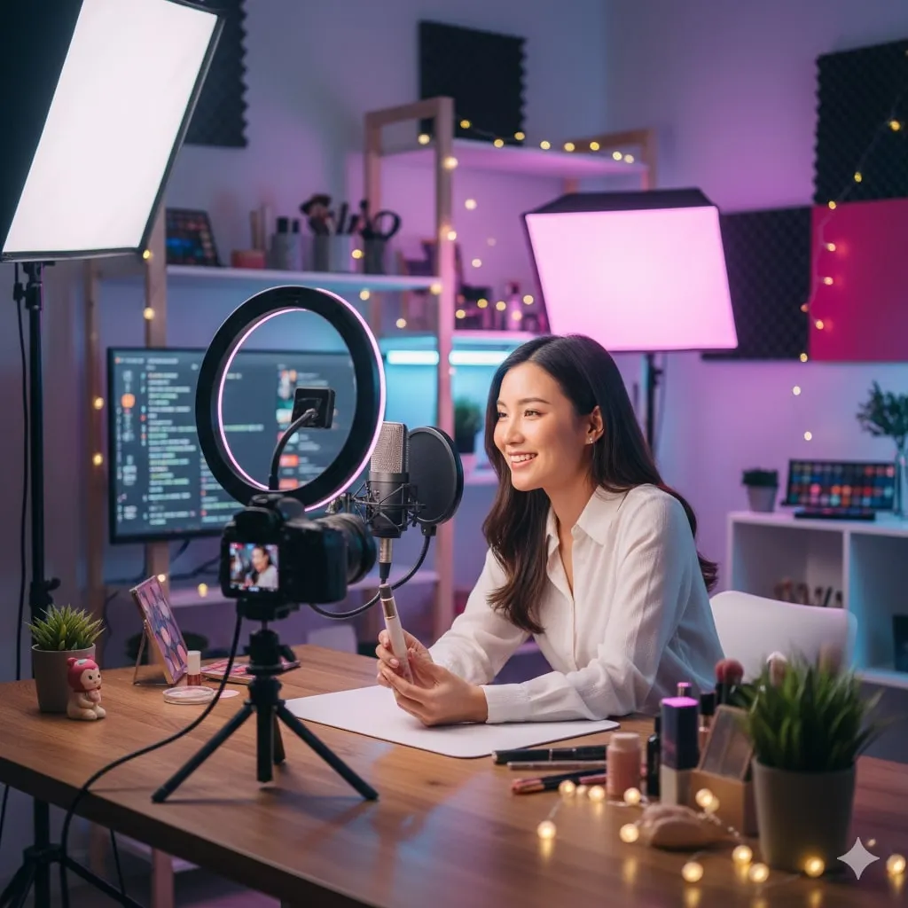 Strategi Menulis Caption Konten Kreator yang Engaging (c) Ilustrasi AI