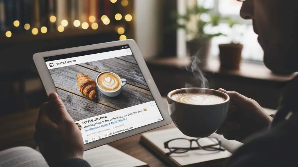 Pengertian dan Makna Caption Kopi Aesthetic (c) Ilustrasi AI