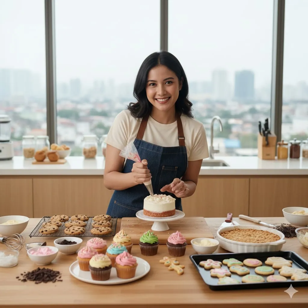 Pengertian dan Makna Caption Kue Buatan Sendiri