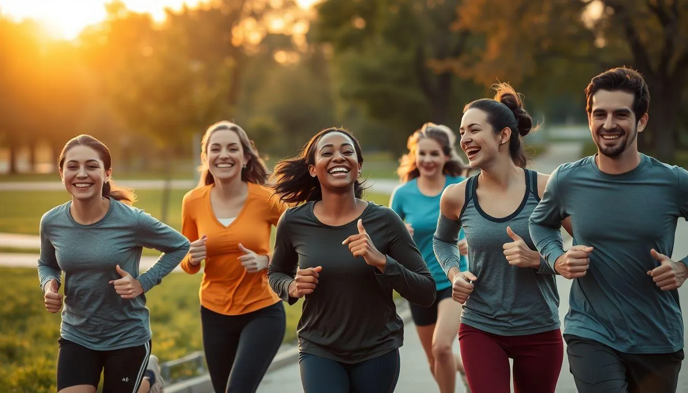 Manfaat Psikologis Caption Lari Lucu (c) Ilustrasi AI