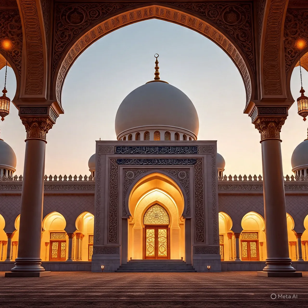 Jenis-Jenis Caption Lebaran Aesthetic Singkat (c) Ilustrasi AI