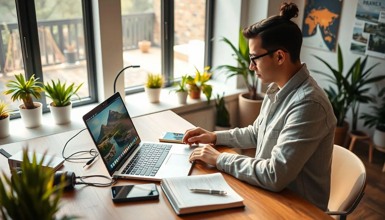 Tips Membuat Caption Liburan Bahasa Inggris yang Menarik (c) Ilustrasi AI