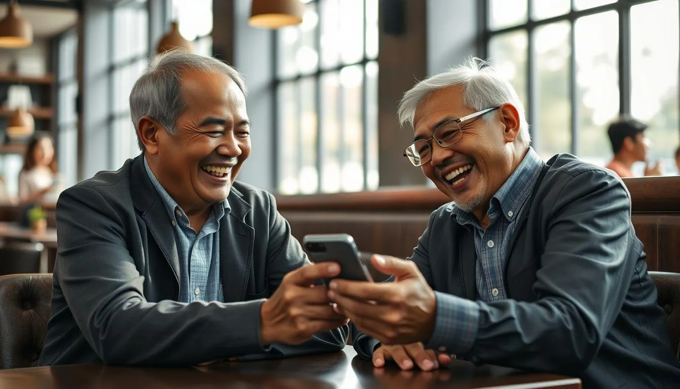 Jenis-Jenis Caption Lucu untuk Berbagai Situasi Reuni (c) Ilustrasi AI