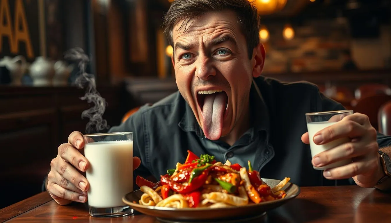 Pengertian dan Karakteristik Caption Makanan Pedas Lucu (c) Ilustrasi AI