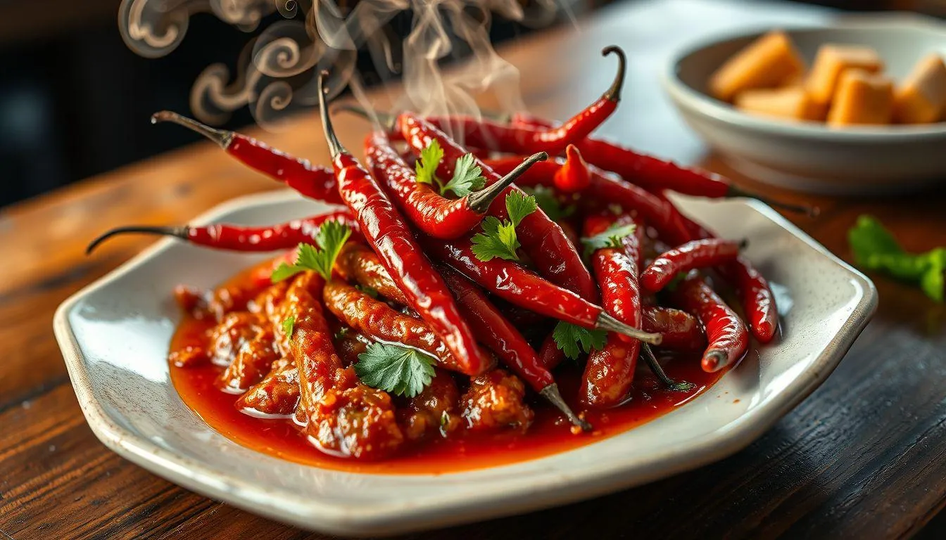 Tips Membuat Caption Makanan Pedas Lucu yang Efektif (c) Ilustrasi AI