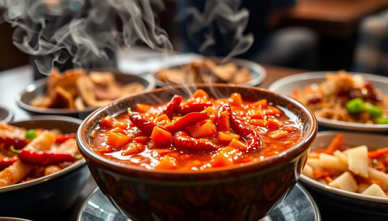 Contoh Caption Makanan Pedas Lucu untuk Berbagai Situasi (c) Ilustrasi AI