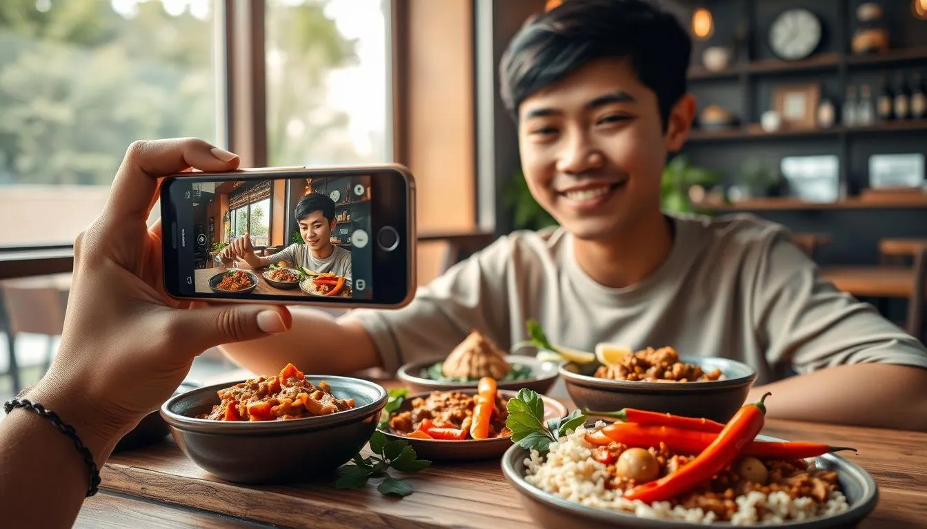 Dampak Positif Penggunaan Caption Makanan Pedas Lucu (c) Ilustrasi AI