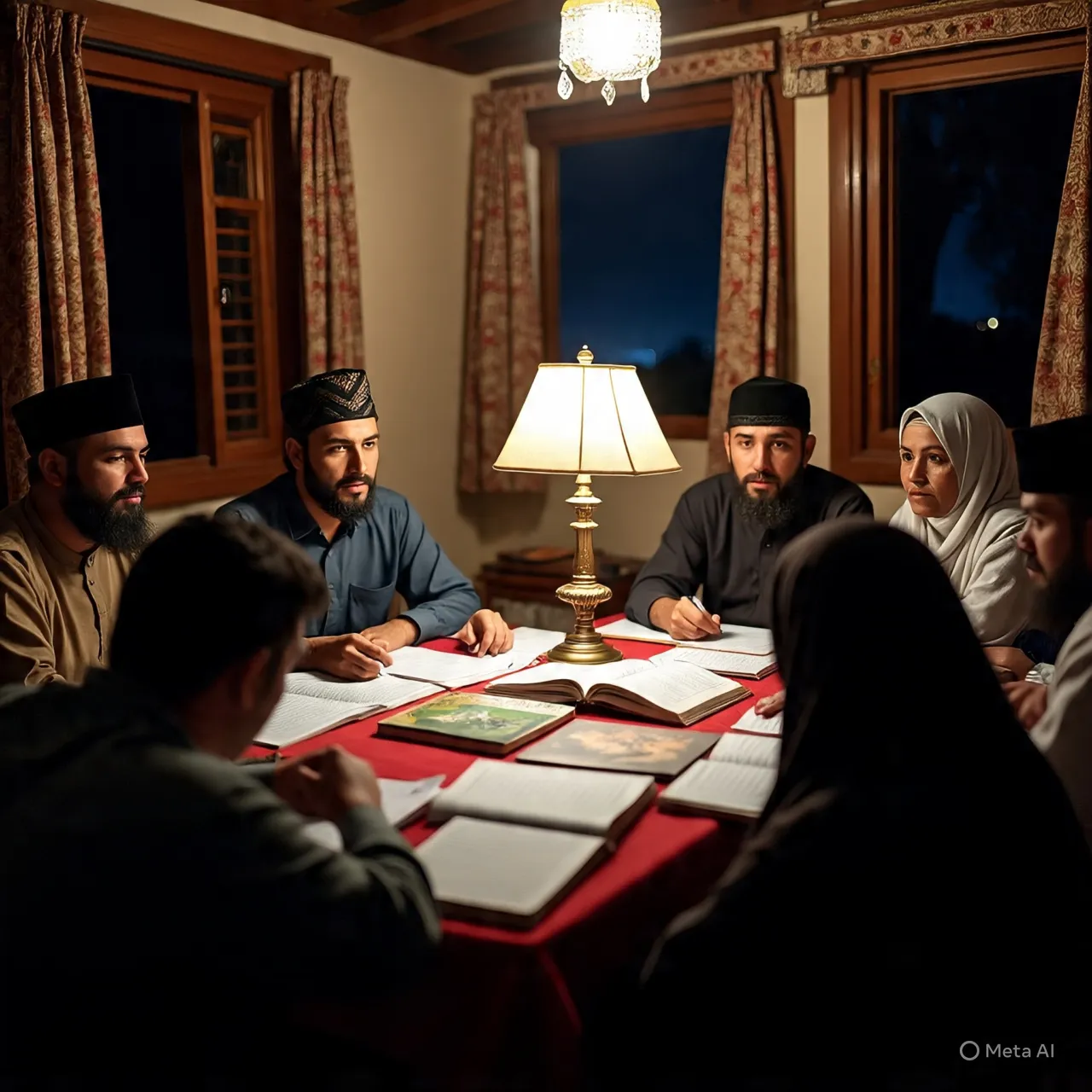 Etika dalam Menggunakan Caption Malam Jumat (c) Ilustrasi AI