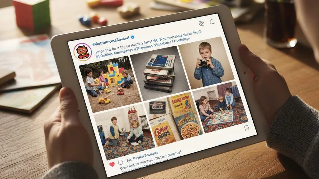 Tips Membuat Caption Masa Kecil Singkat yang Menyentuh (c) Ilustrasi AI