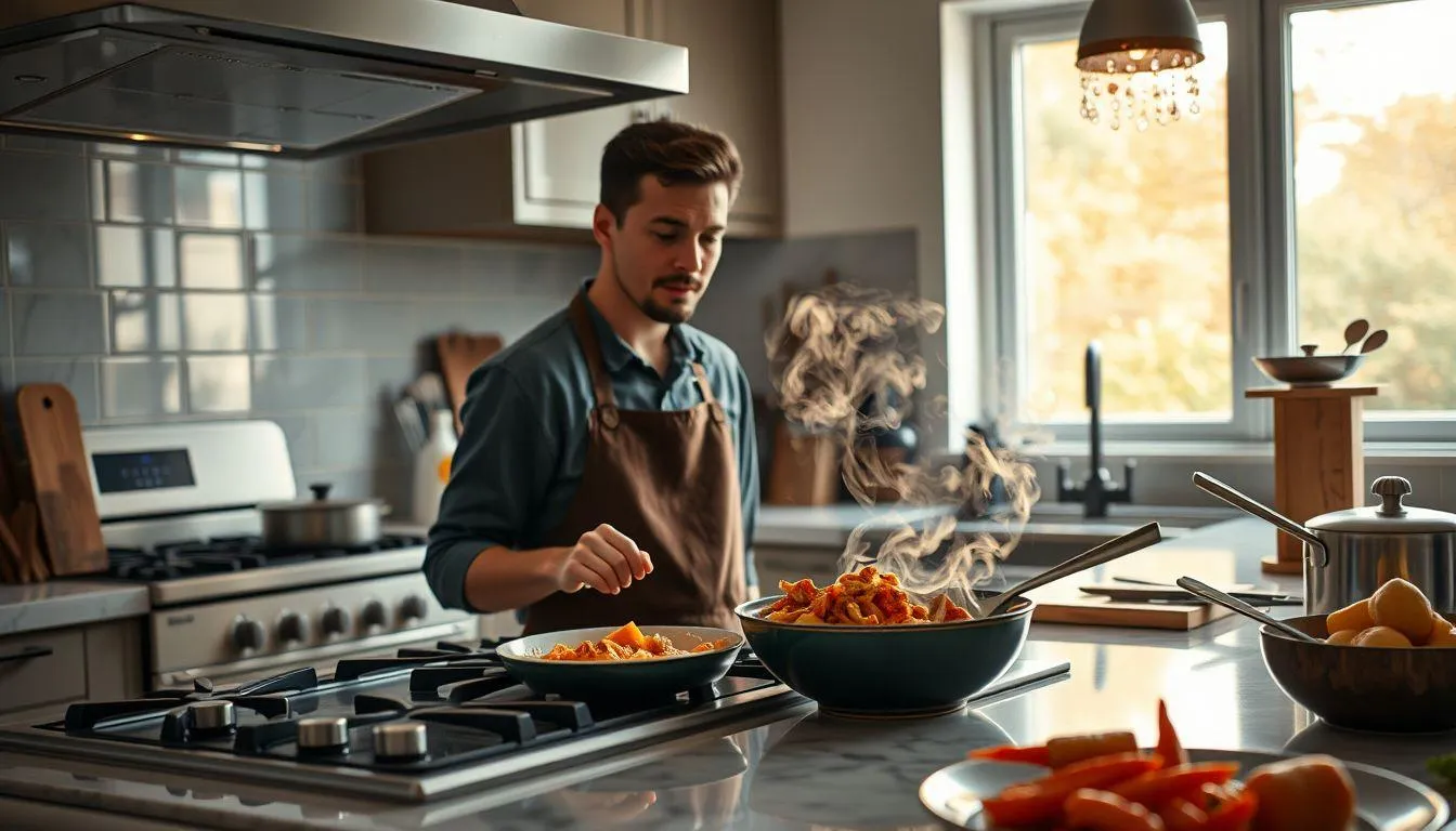 Jenis-Jenis Caption Masakan Sendiri Lucu (c) Ilustrasi AI