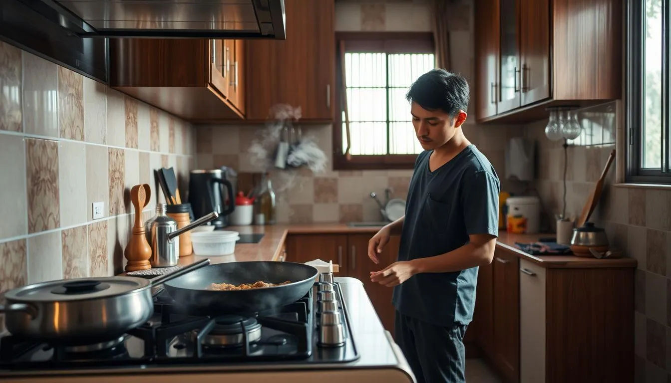 Contoh Caption Masakan Sendiri Lucu untuk Berbagai Situasi (c) Ilustrasi AI