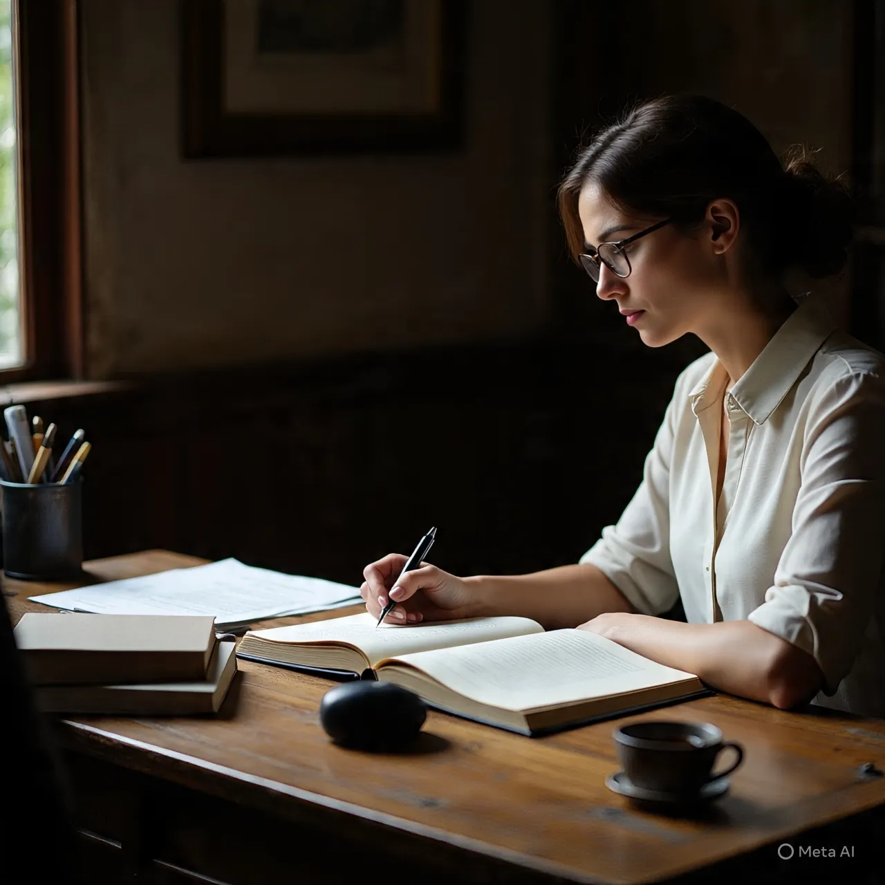 Jenis-Jenis Caption Motivasi Diri Berdasarkan Tujuan (c) Ilustrasi AI