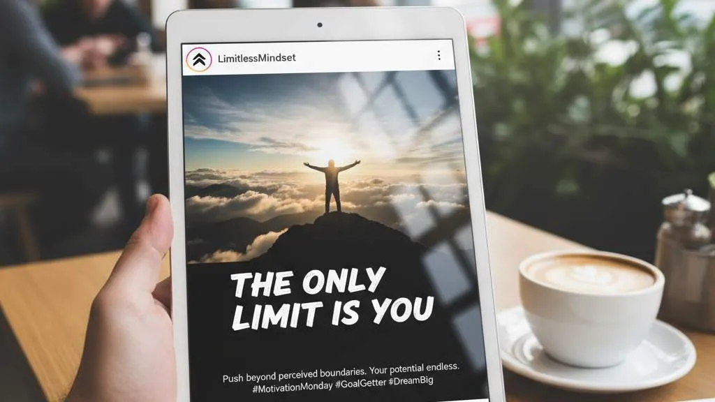 Pengertian dan Makna Caption Motivasi (c) Ilustrasi AI