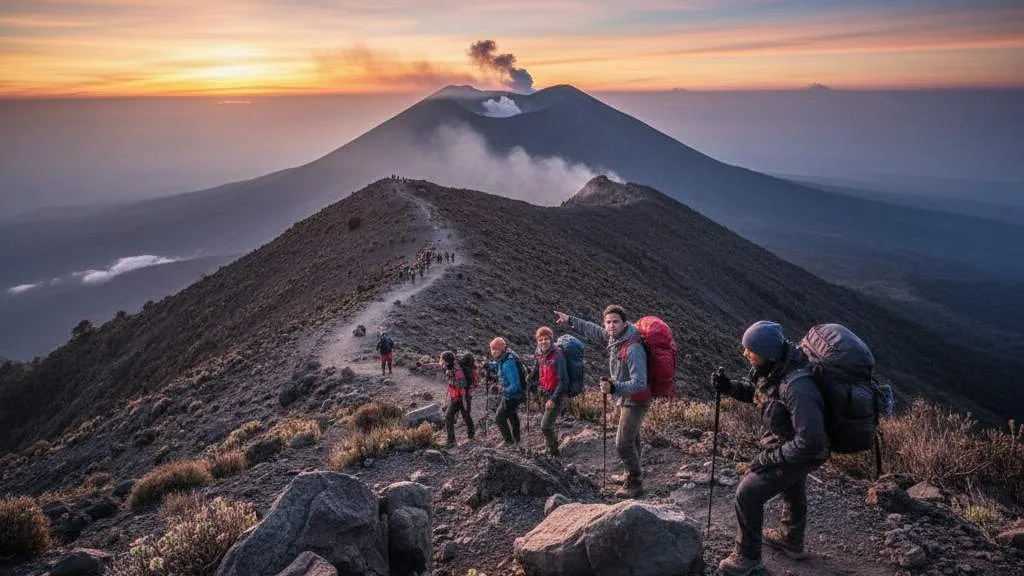 Caption Motivasi untuk Pendaki Pemula (c) Ilustrasi AI