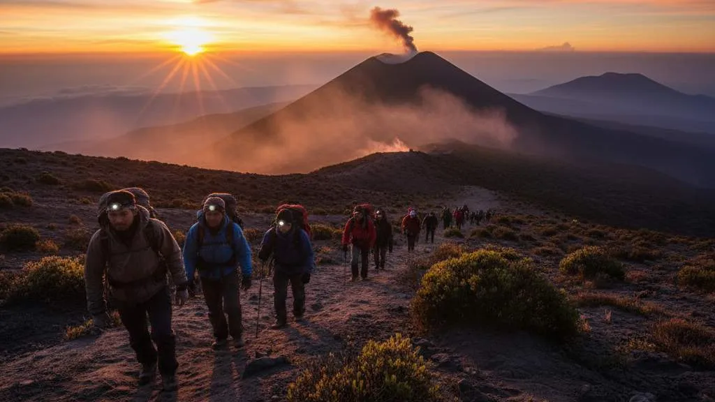 Caption Filosofis tentang Kehidupan dan Pendakian (c) Ilustrasi AI