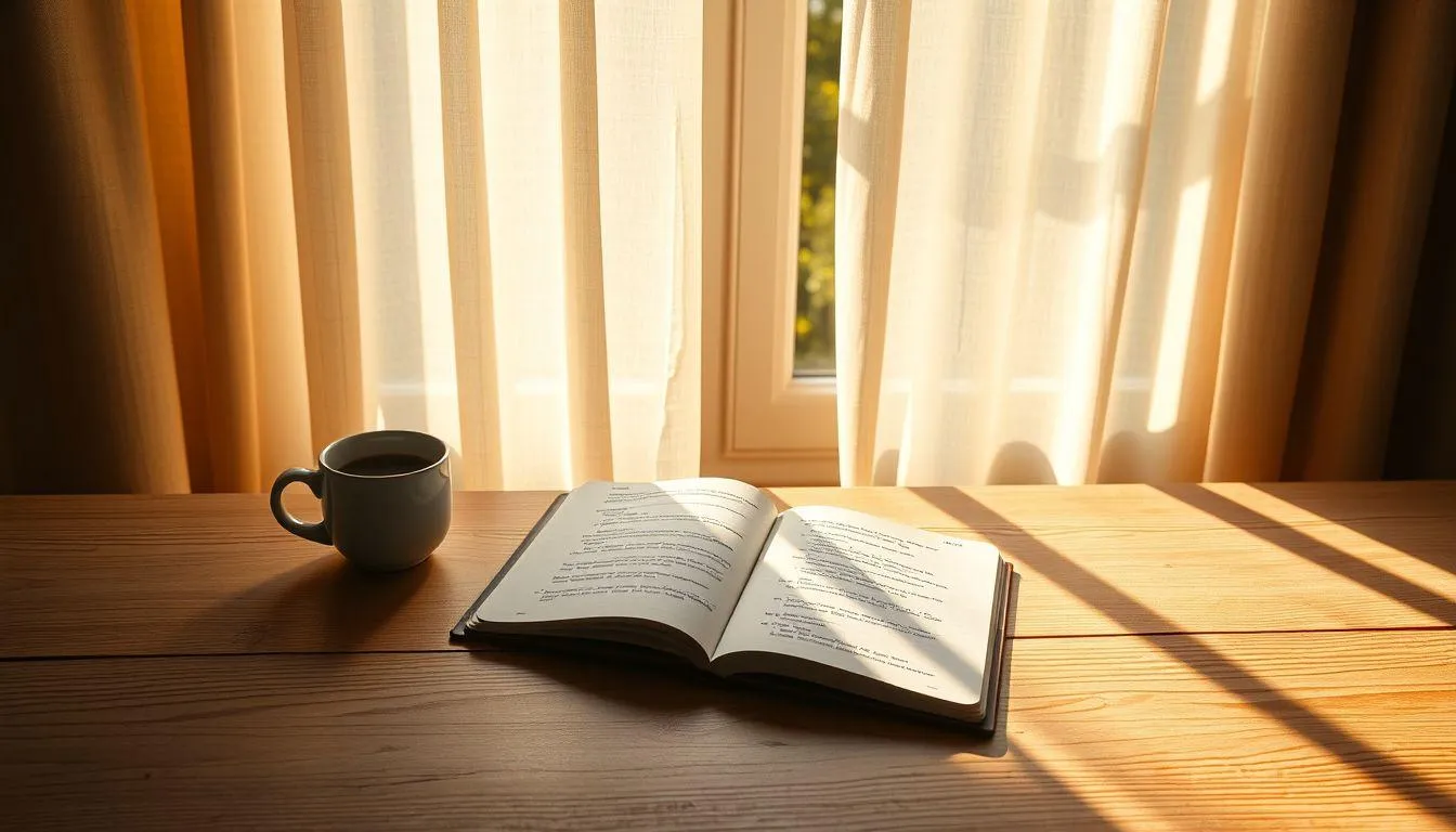 Tips Membuat Caption Pagi Hari Aesthetic yang Menarik (c) Ilustrasi AI