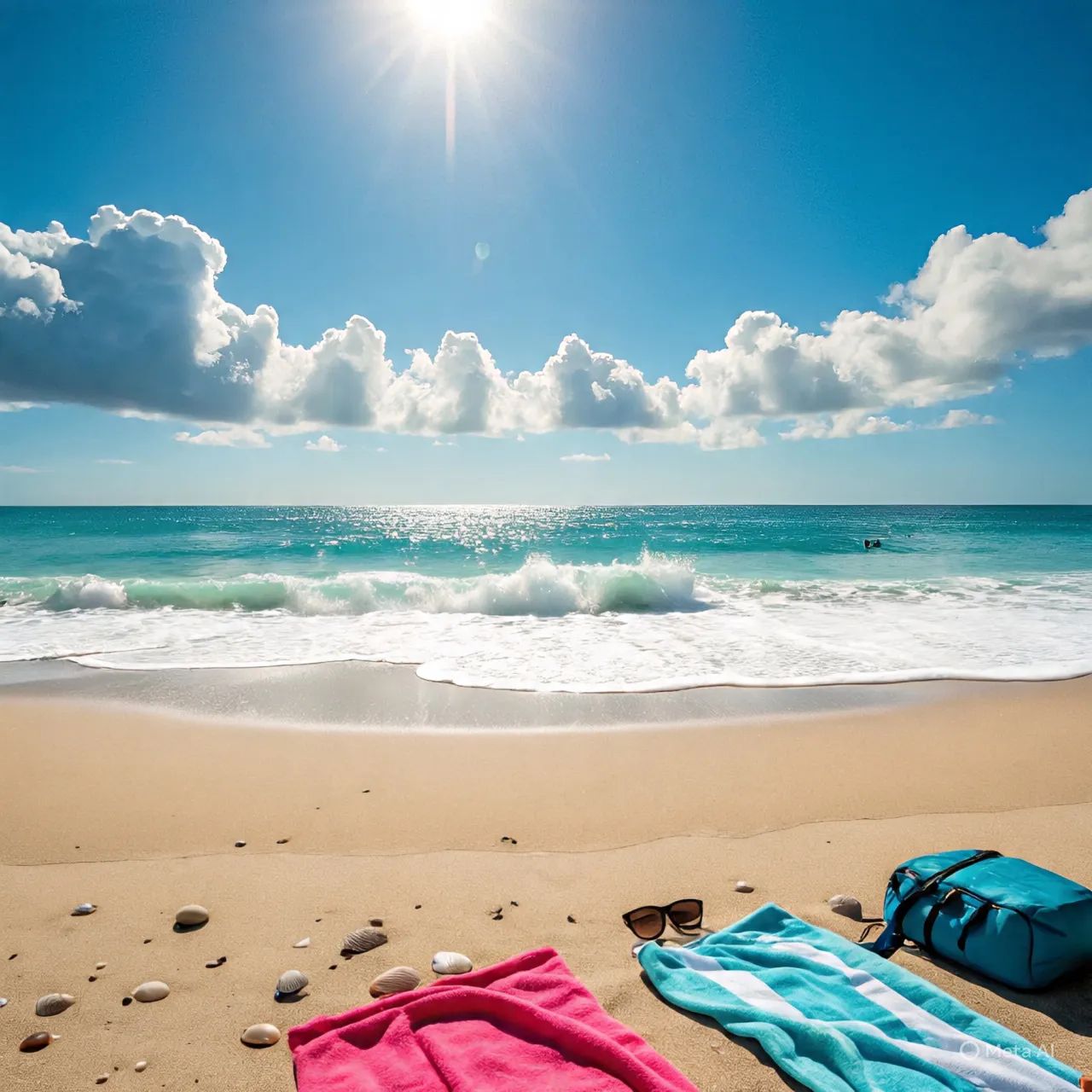 Pengertian dan Makna Caption Pantai (c) Ilustrasi AI