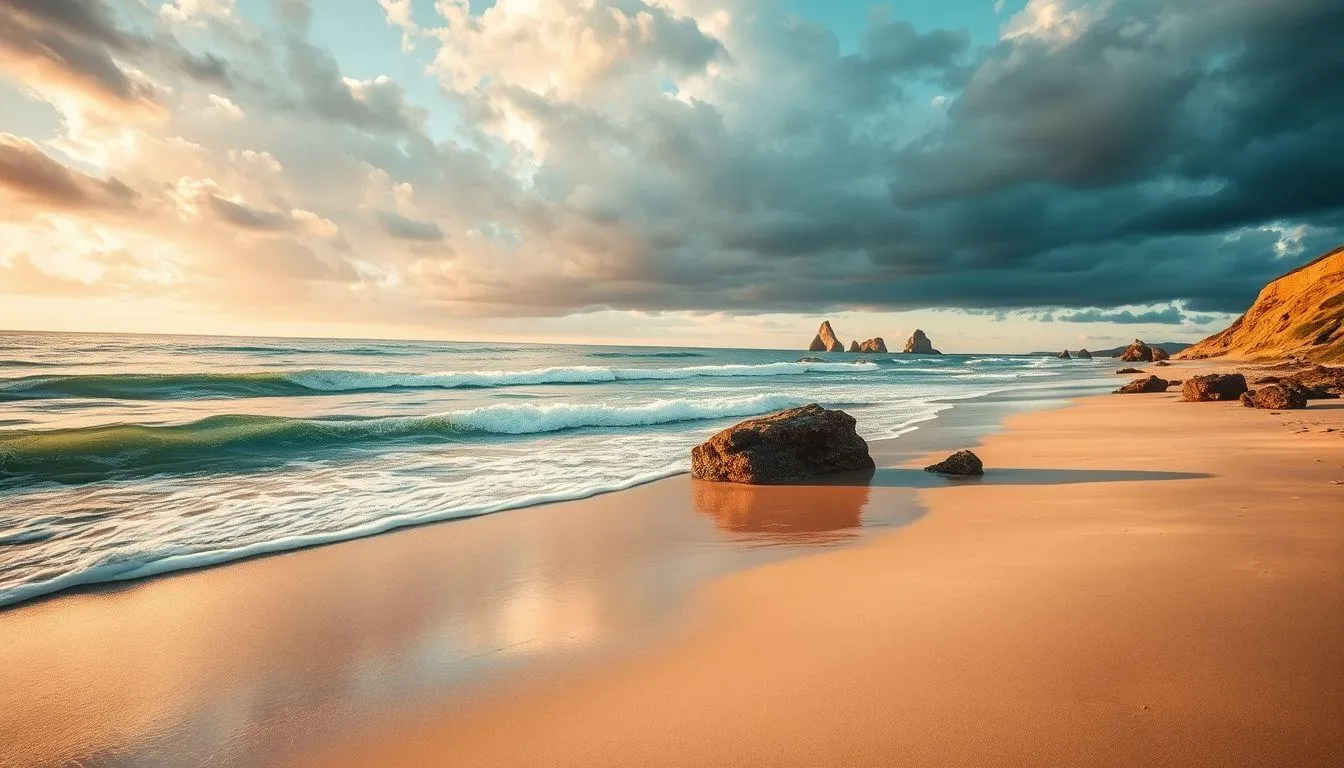 Caption Pantai Motivasi dan Inspiratif (c) Ilustrasi AI