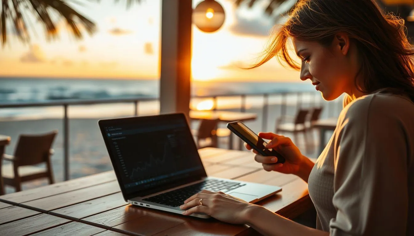 Tips Memilih Caption Pantai yang Tepat (c) Ilustrasi AI