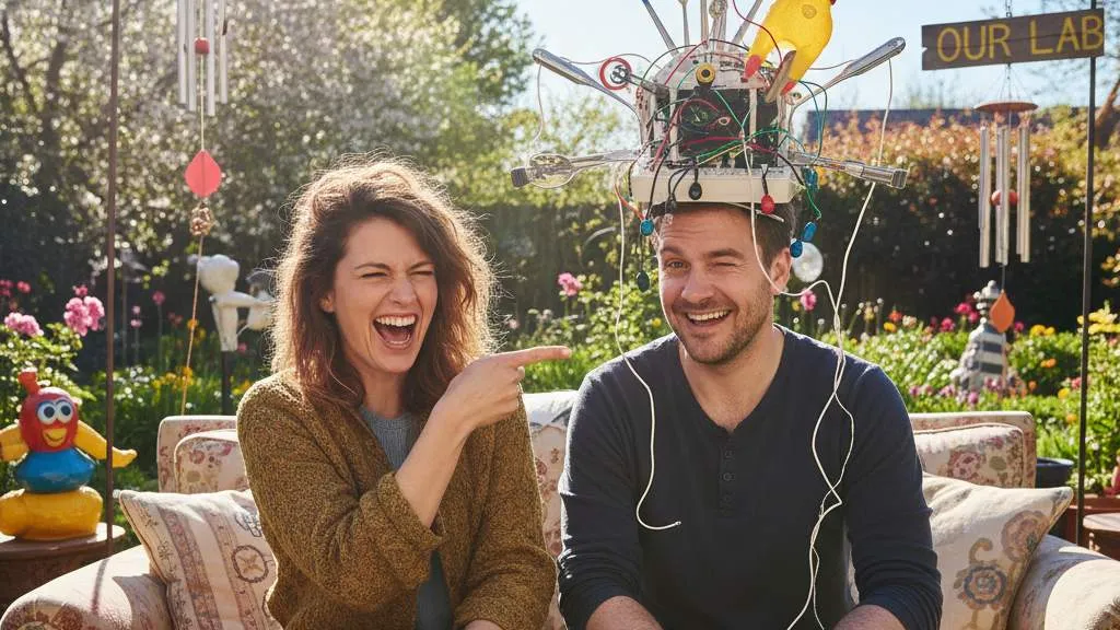 Pengertian dan Makna Caption Pasangan Kocak (c) Ilustrasi AI