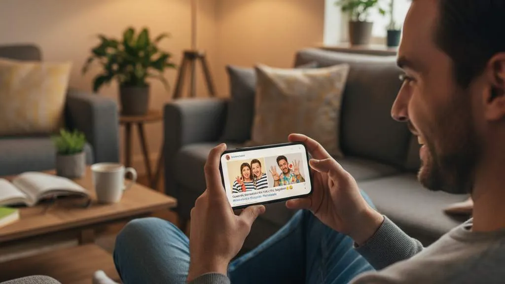 Tips Membuat Caption Pasangan Kocak yang Menarik (c) Ilustrasi AI