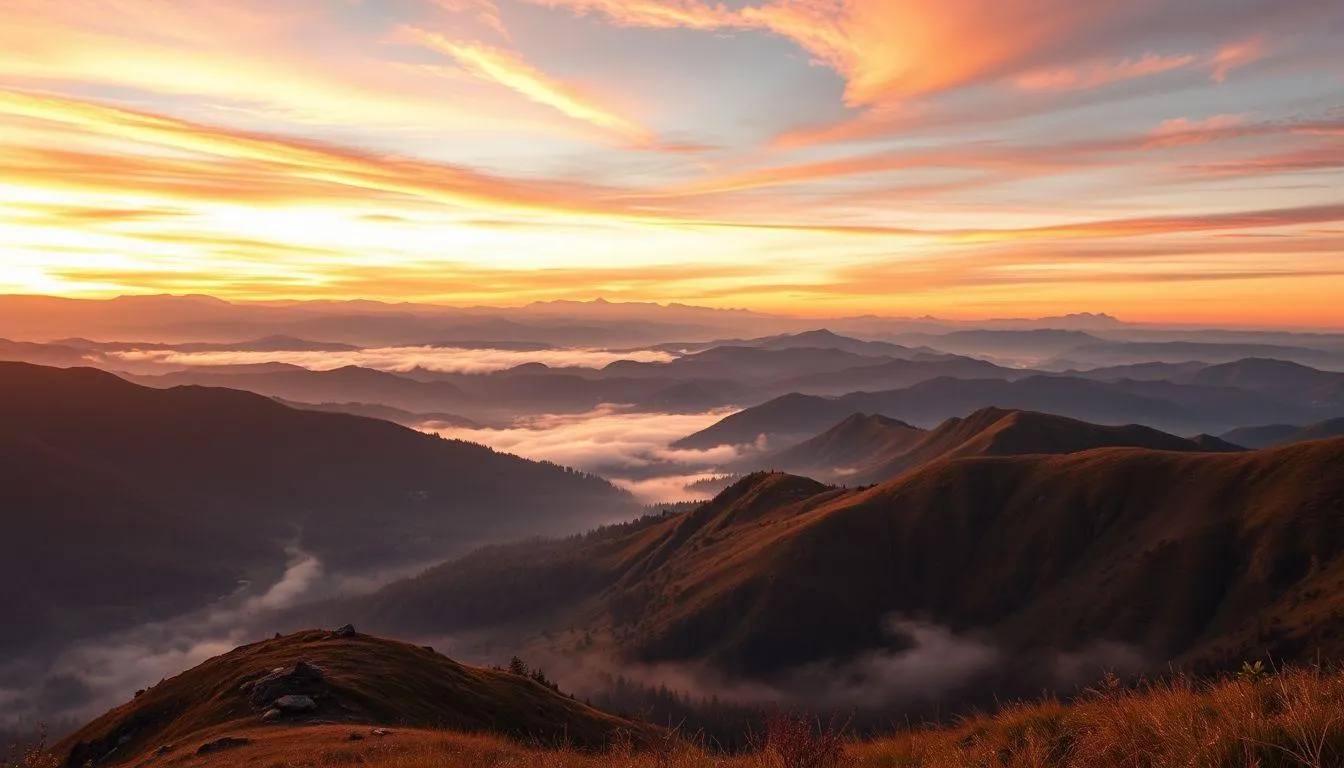 Caption Pemandangan Aesthetic dan Inspiratif (c) Ilustrasi AI