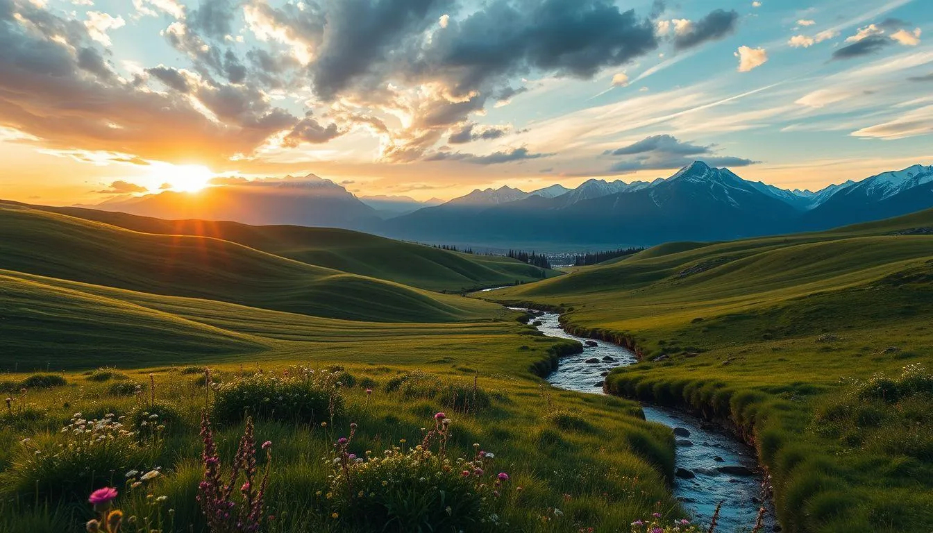 Caption Pemandangan dalam Bahasa Inggris (c) Ilustrasi AI