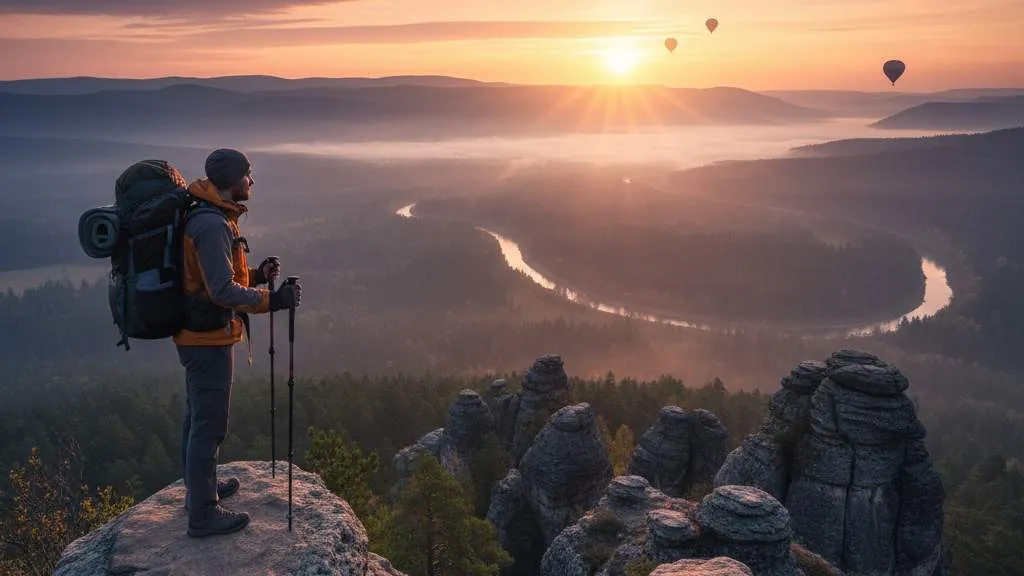 Pengertian dan Makna Caption Perjalanan Singkat (c) Ilustrasi AI