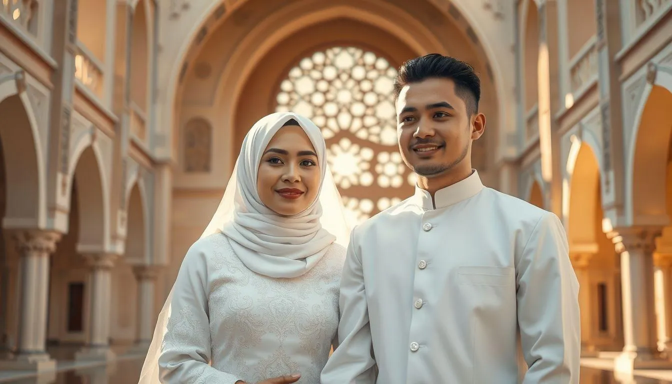 Caption Pernikahan Singkat Islami (c) Ilustrasi AI