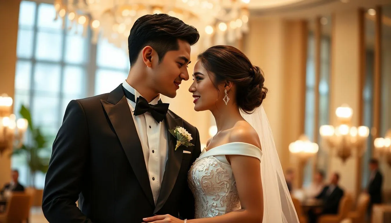 Caption Pernikahan Singkat Bahasa Inggris (c) Ilustrasi AI