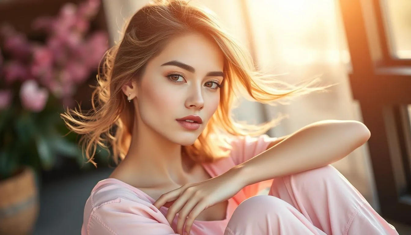 Jenis-jenis Caption Pink Girl Berdasarkan Tema (c) Ilustrasi AI