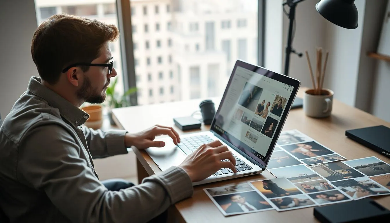 Tips Menulis Caption Post Foto Sendiri yang Menarik (c) Ilustrasi AI