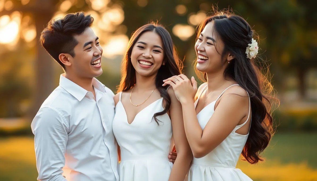 Jenis-Jenis Caption Prewedding Lucu (c) Ilustrasi AI