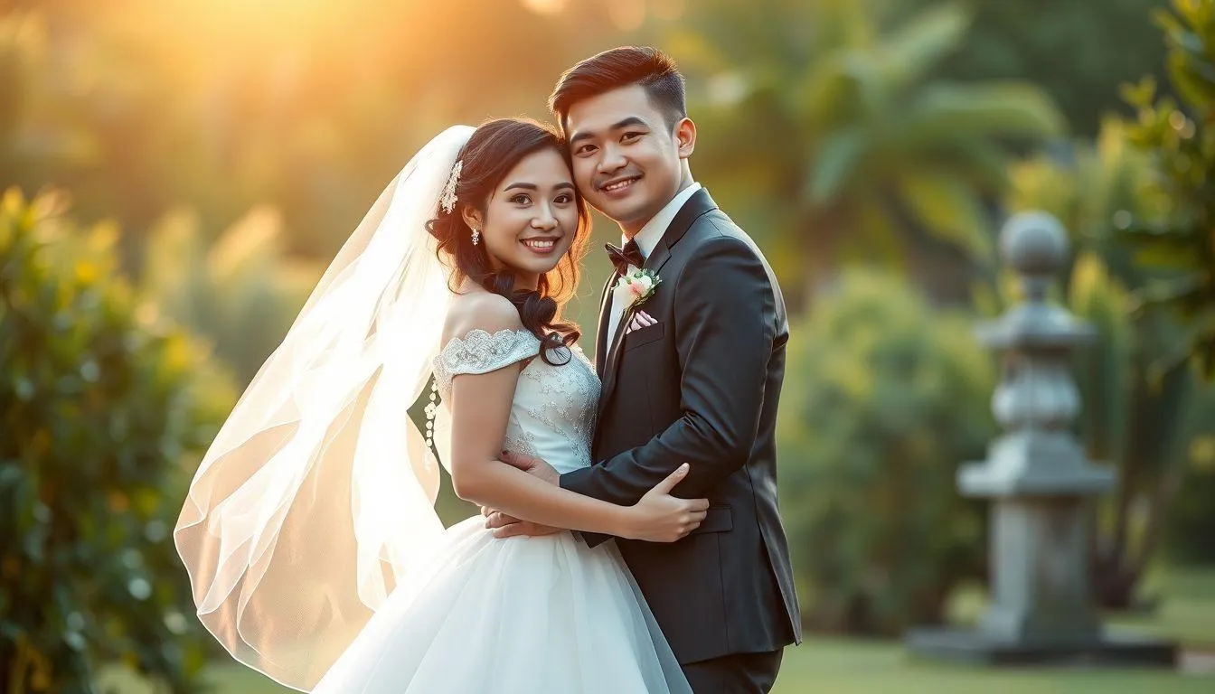 Caption Prewedding Lucu dalam Bahasa Indonesia (c) Ilustrasi AI