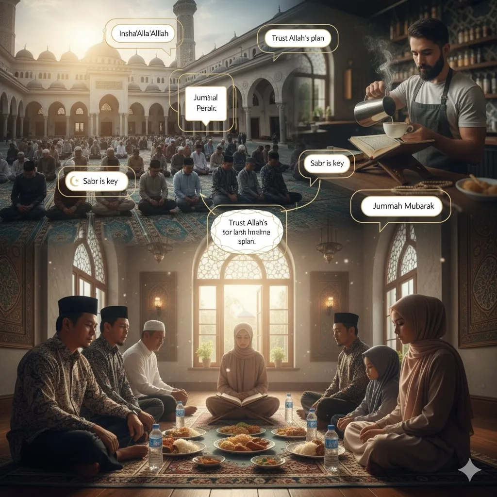 Tips Memilih dan Menggunakan Caption Quotes Islami Singkat (c) Ilustrasi AI