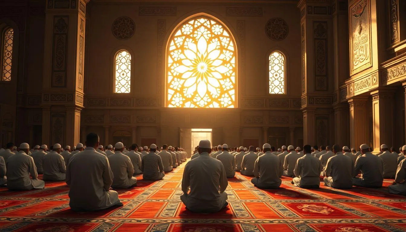 Jenis-jenis Caption Ramadhan Berdasarkan Tema (c) Ilustrasi AI