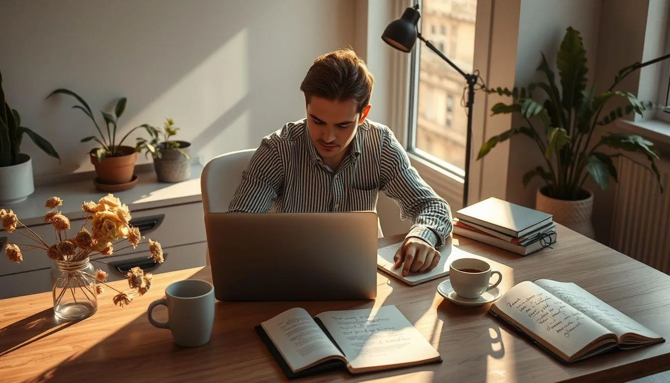 Tips Menulis Caption Random Aesthetic yang Menarik (c) Ilustrasi AI