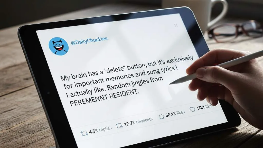 Platform Media Sosial dan Adaptasi Caption Lucu (c) Ilustrasi AI