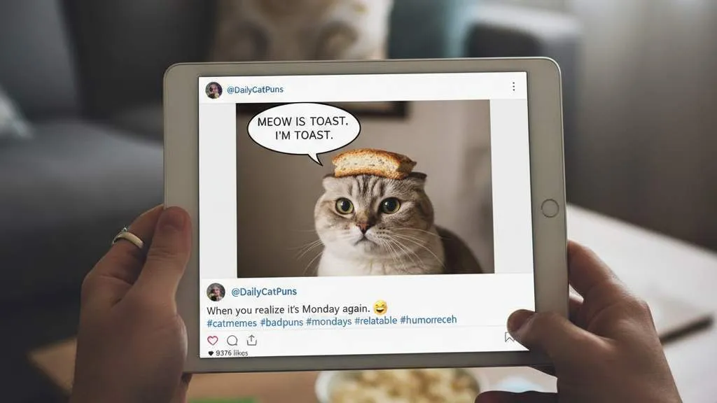 Tips Membuat Caption Receh Ngakak yang Efektif (c) Ilustrasi AI