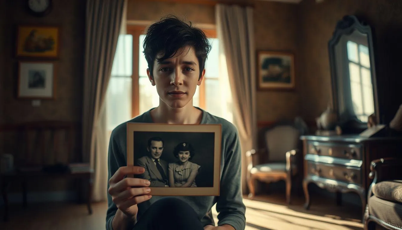 Pengertian dan Makna Caption Rindu untuk Orang Tua yang Sudah Meninggal (c) Ilustrasi AI