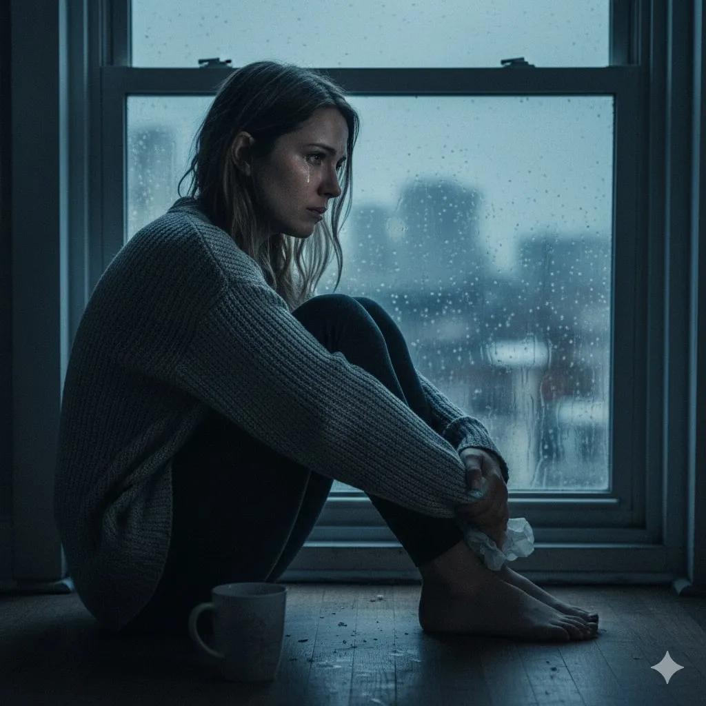 Dampak Psikologis Caption Sad Aesthetic (c) Ilustrasi AI